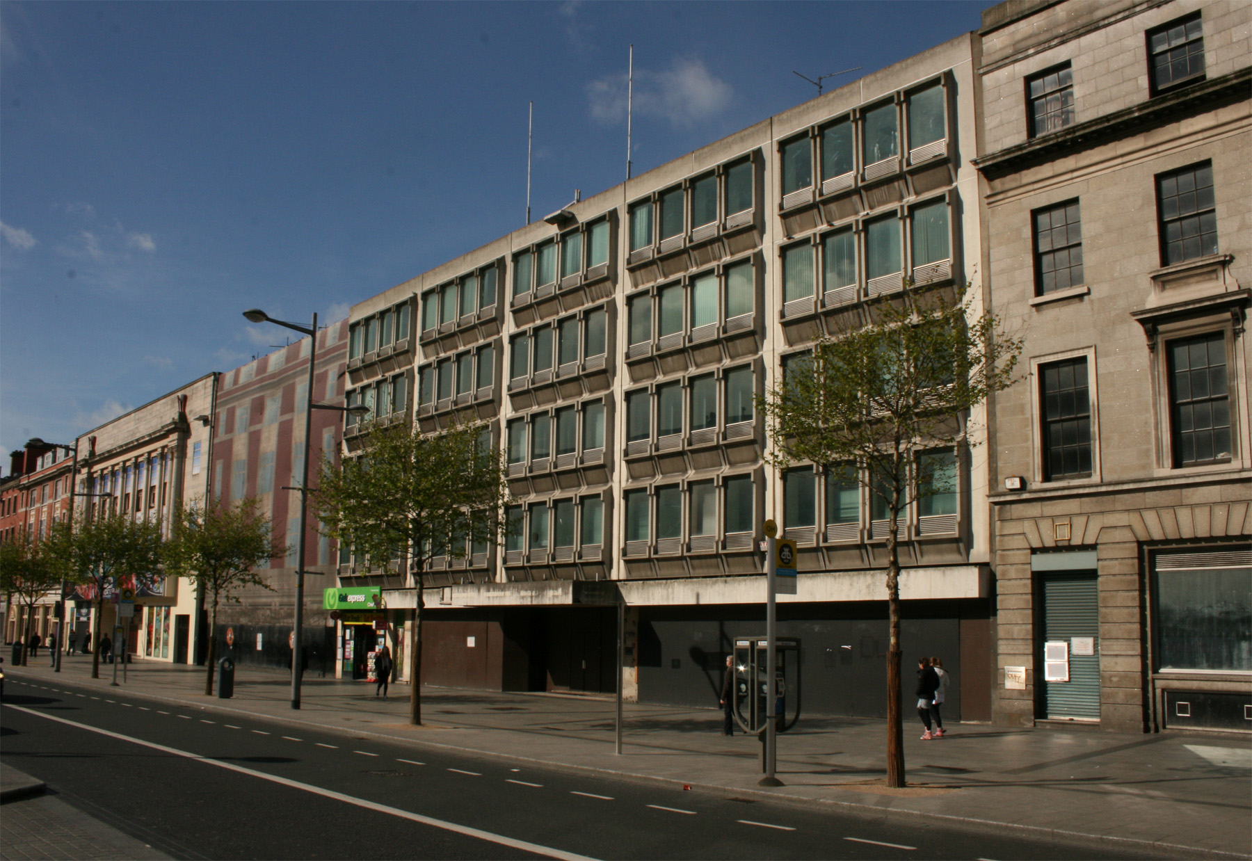 Precast concrete, 4649 O’Connell Street, Dublin 1 Built Dublin