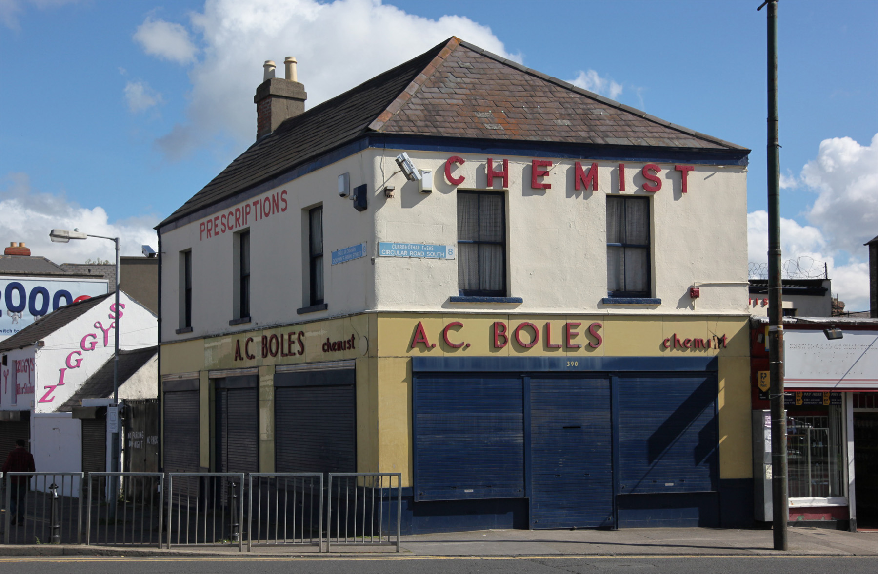 Shopfront, 390 South Circular Road, Dolphin’s Barn, Dublin 8 Built Dublin