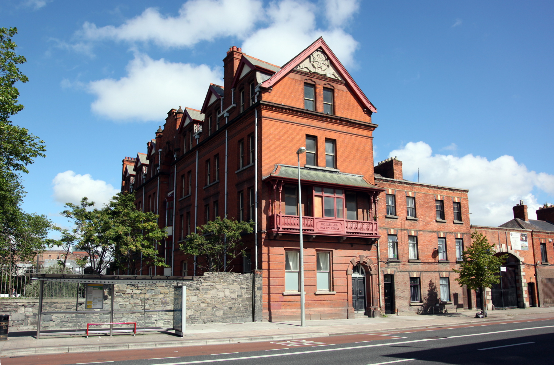 Loggia, The James Weir Home for Nurses, Cork Street, Dublin 8 Built