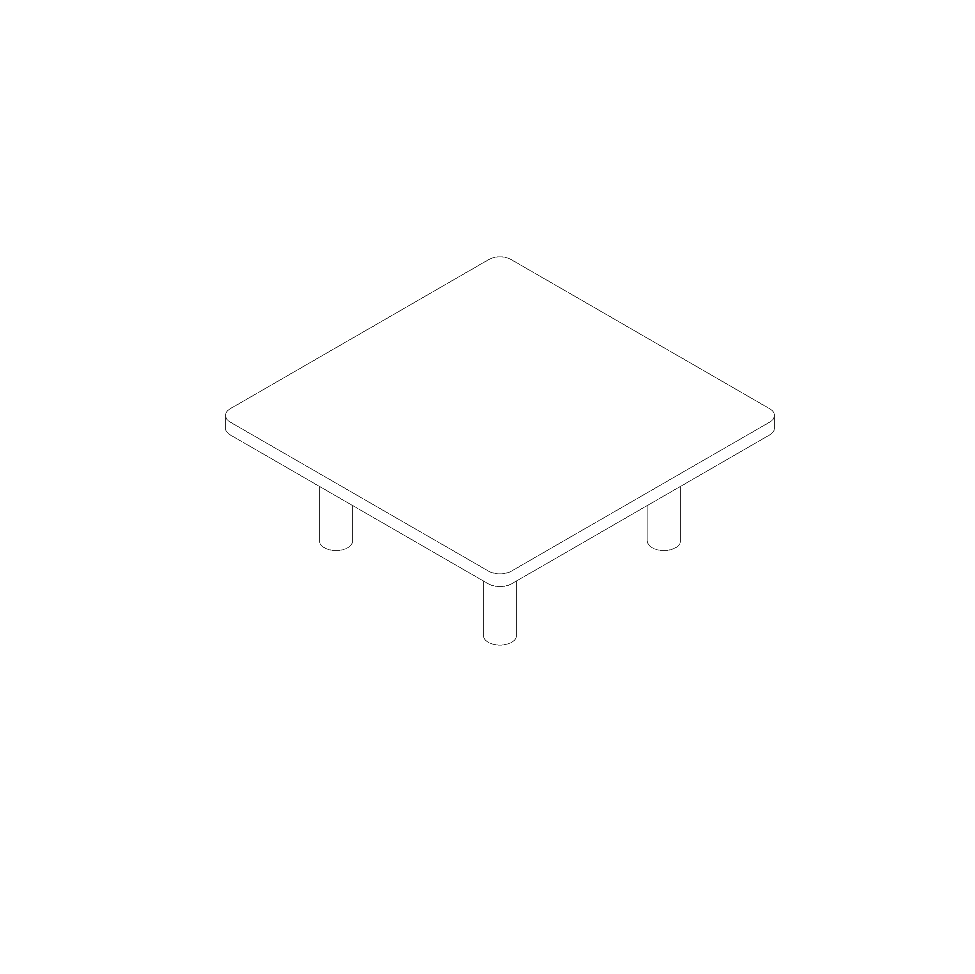 The Coffee Table [Square] Keeps Home