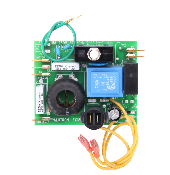 Control Module Circuit Board for 240 volt, Dual Motor, Under 8 Amp