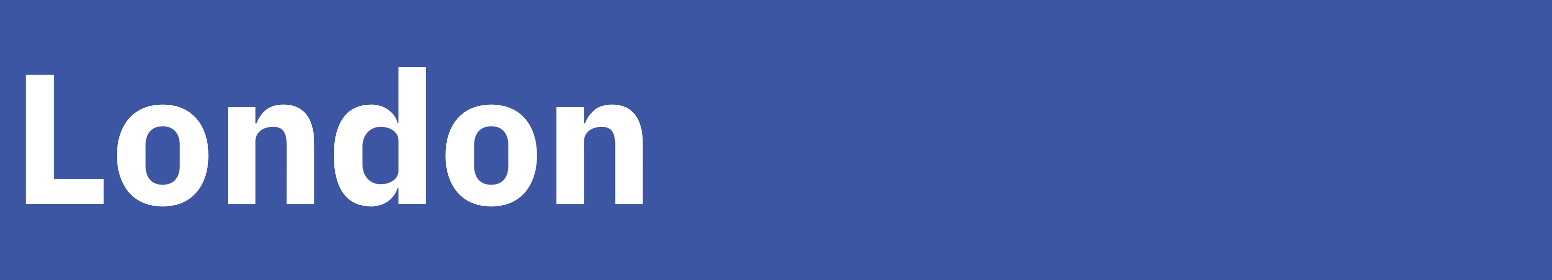 SupplyLondon BuiltPlace