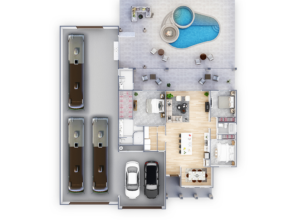 Desert Lily DIAMOND Custom Home Built Well