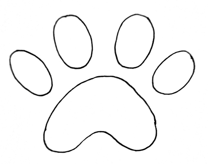 How To Draw A Paw Print Step By Step Bujo Babe