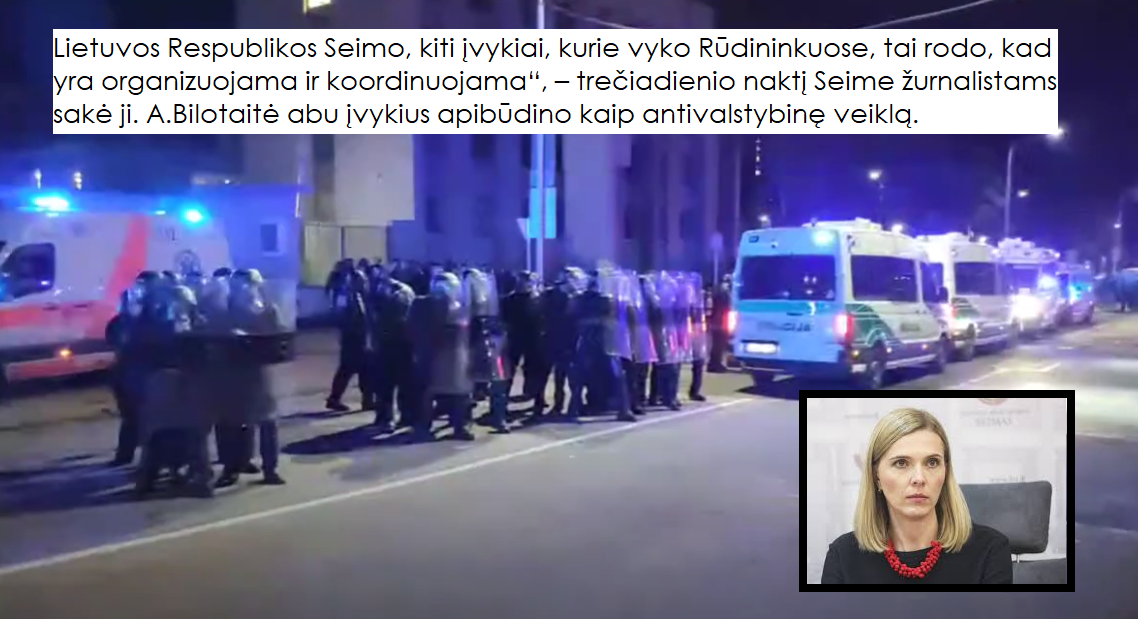 Vaidas Žemaitis. Valdžios agresija bus tinkamai įvertinta
