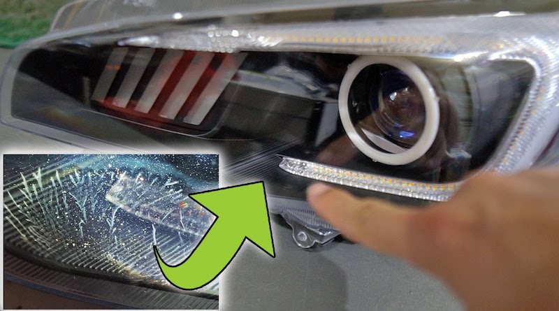 How to Remove Film From Headlights