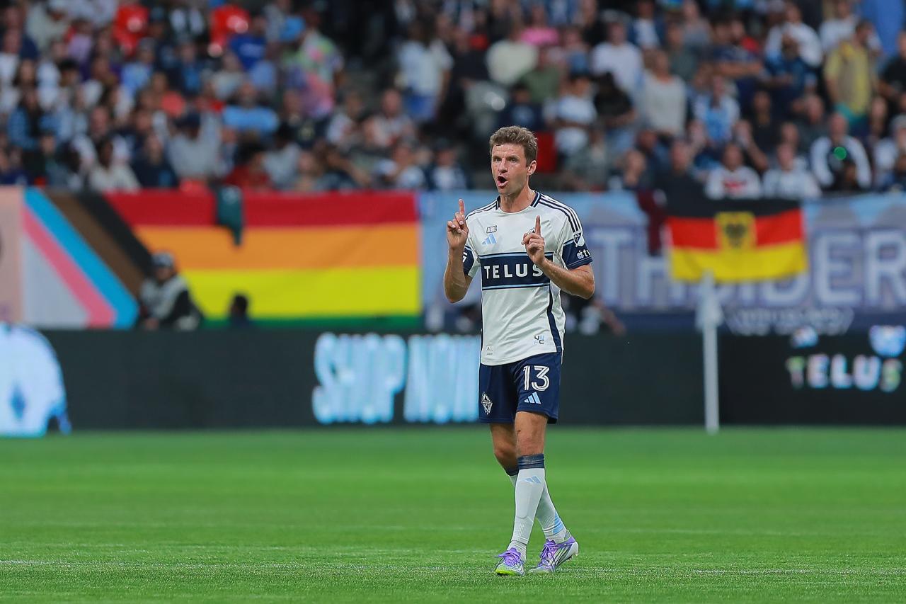 Watch Thomas Müller's impressive goal against San Jose Earthquakes
