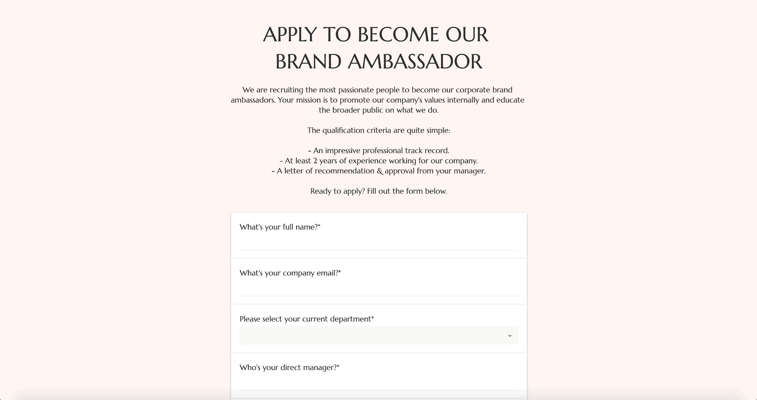 How to a Brand Ambassador Bulkly