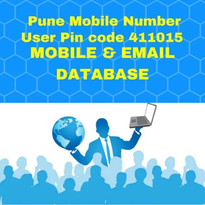 Pune Mobile Number User Pin code 411015 Database Bulk Database