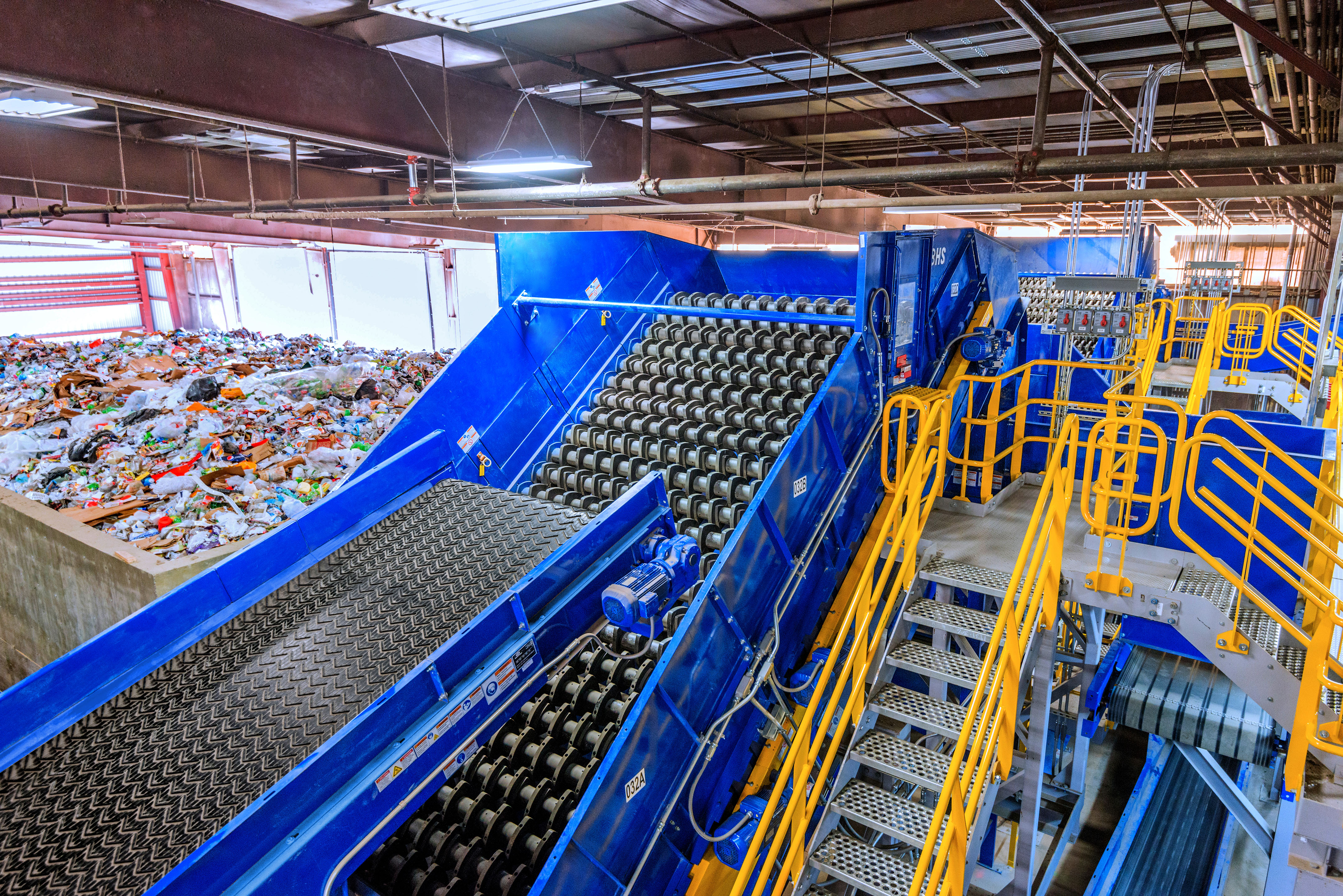 Single Stream Recycling Bulk Handling Systems (BHS)