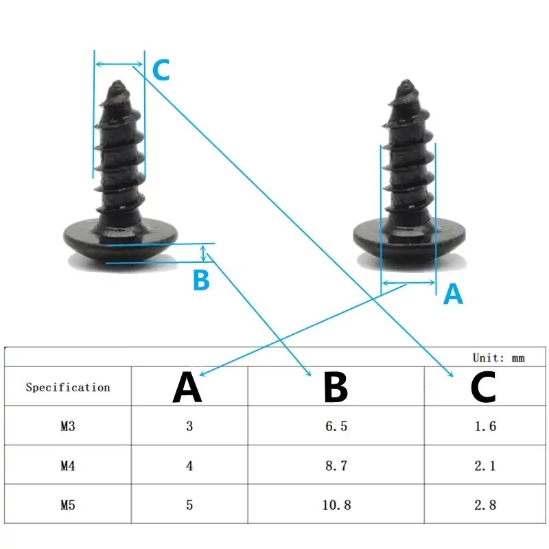 Wood Truss Screw Wax Selftapping Screws