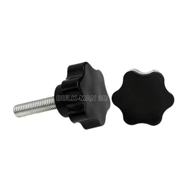 M4 M5 M6 Plastic Handle Knob Bolt Screw (Plastic Head Φ25mm)