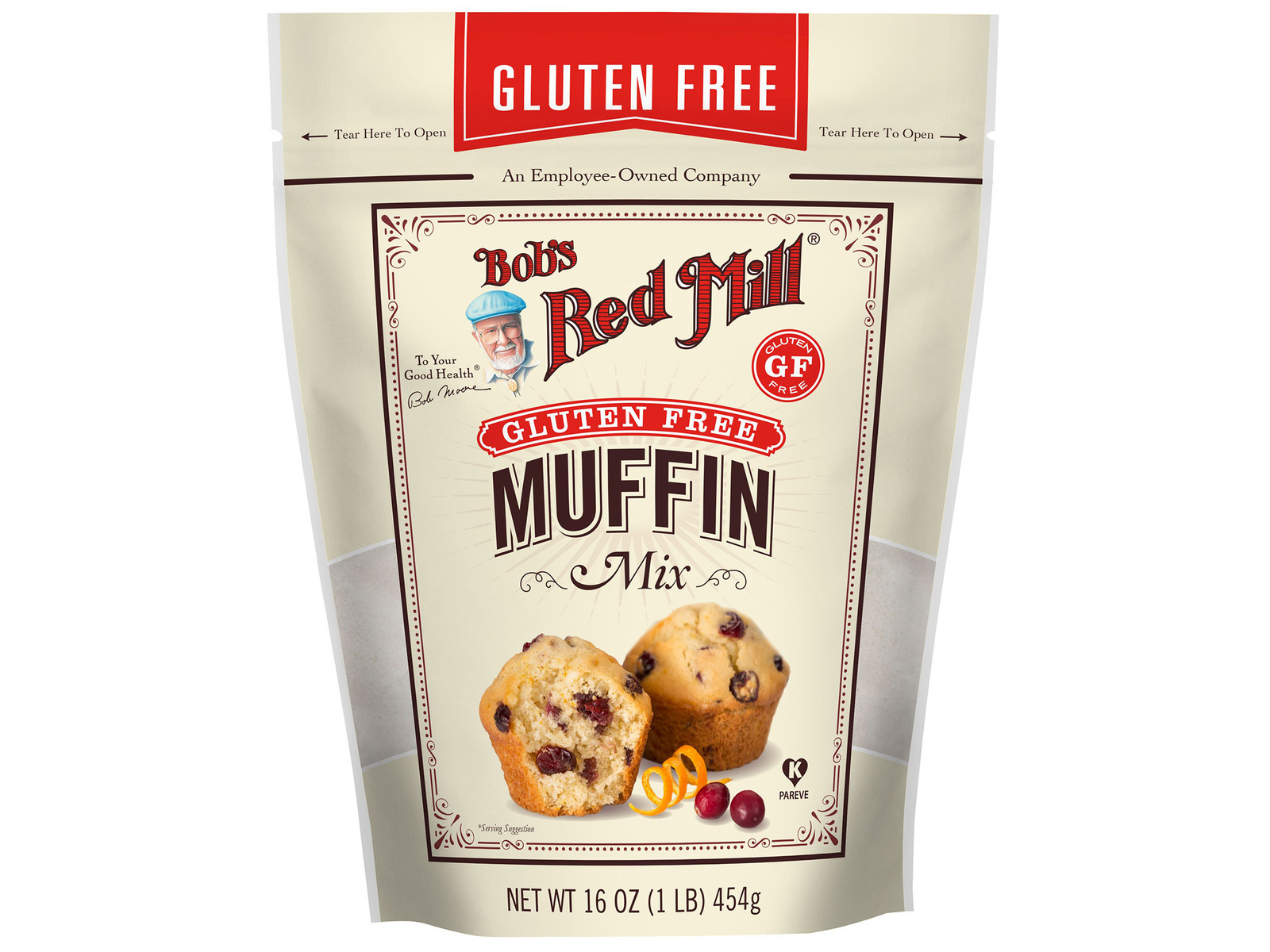 Muffin Mix, Gluten Free 16 oz. [Pack of 4] Bulk Nuts 4 You