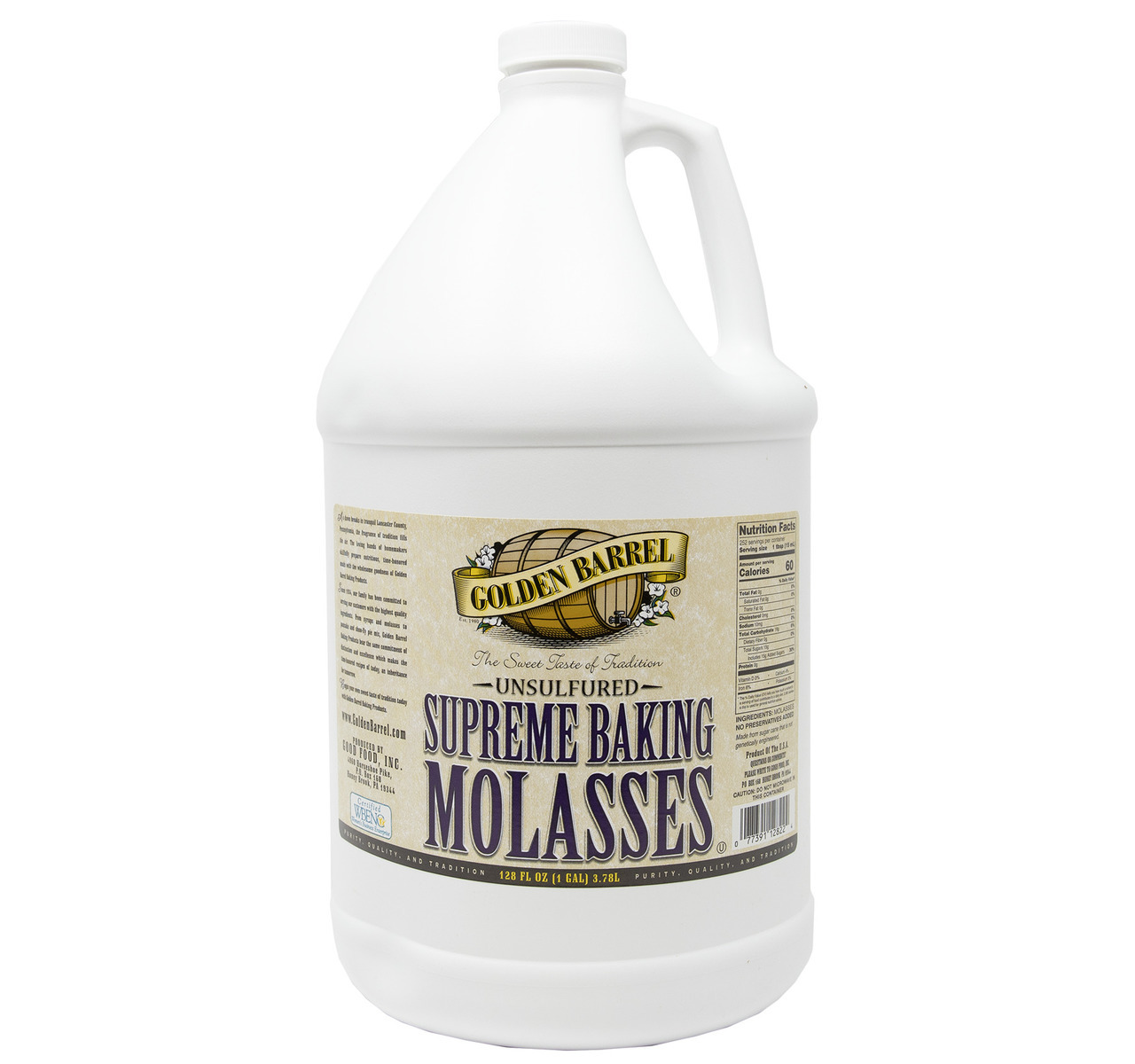 Supreme Baking Molasses 1 gal. [Pack of 4] Bulk Nuts 4 You