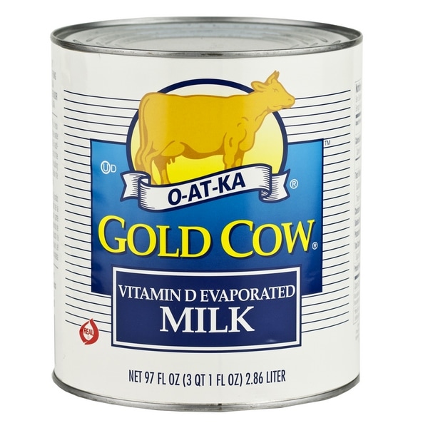 Evaporated Milk 97 oz. [Pack of 6] [Gold Cow] Bulk Nuts 4 You