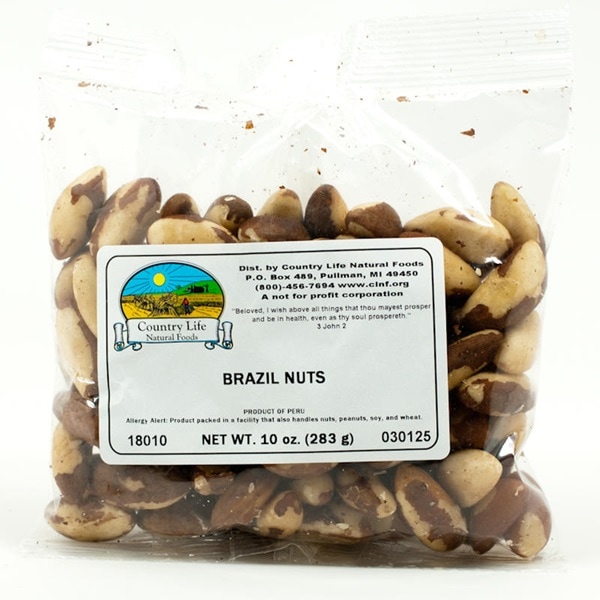 Brazil Nuts, Whole Raw 10 oz. Bulk Nuts 4 You