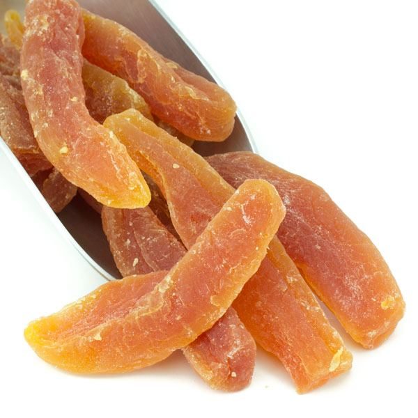 Papaya, Spears Dried Unsulphered Low Sugar 5 lbs. Bulk Nuts 4 You