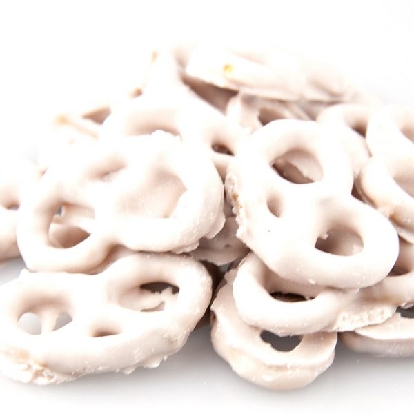 Pretzels, Yogurt Coated Raspberry 15 lbs. [Hayden Valley Farms] Bulk