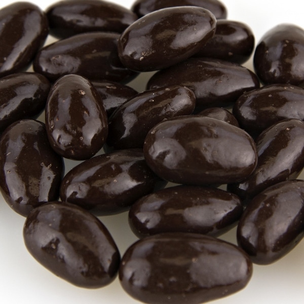 Delicious No Sugar Added Dark Chocolate Covered Almonds
