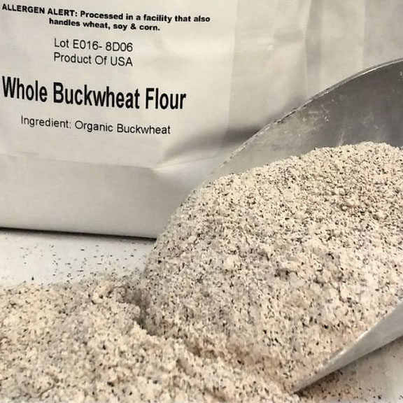 Organic Whole Buckwheat Flour 25 lbs. Bulk Nuts 4 You