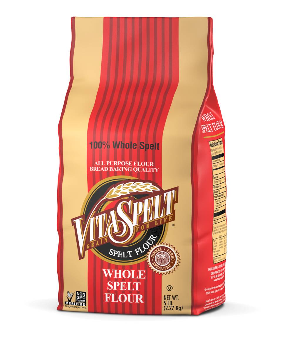 Flour, Spelt Whole Organic 5 lbs. Bulk Nuts 4 You