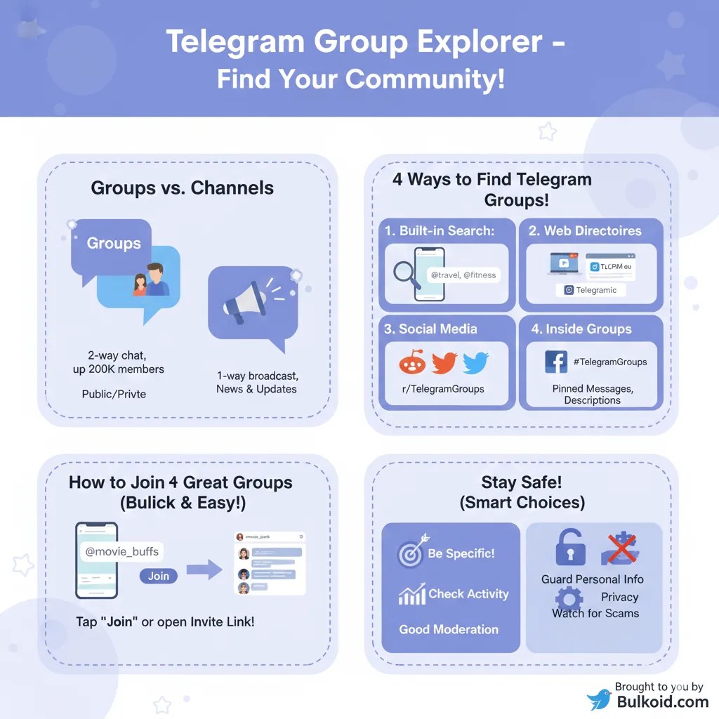 How To Find Telegram Groups For Any Topic Or Hobby