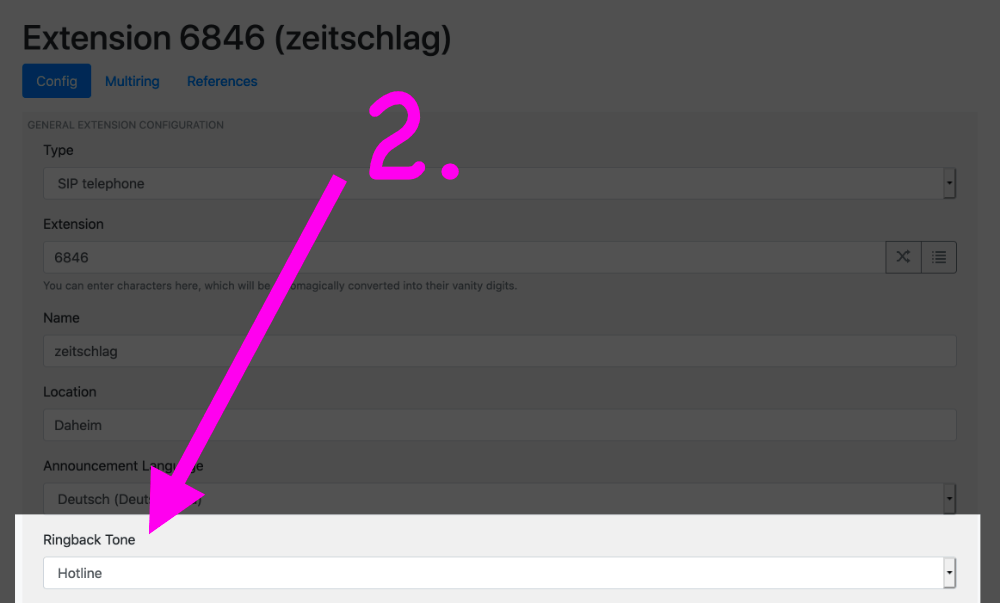 How to Freizeichen