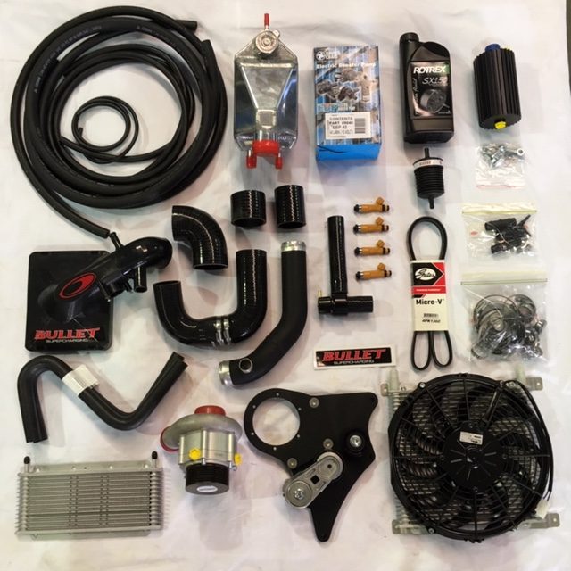 BULLET Supercharger Kit Suzuki 1.3L 4cyl M Series Bullet Cars and 4WD