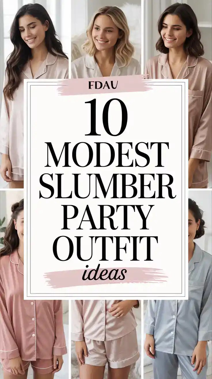 10 Modest Slumber Party Outfit Ideas BPC Modest Clothing Stores Near Me