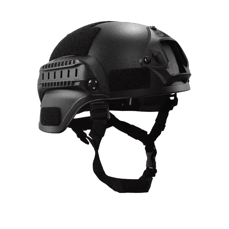 Aramid FAST BULLETPROOF TACTICAL HELMETS HIGH CUT Ballistic Helmets