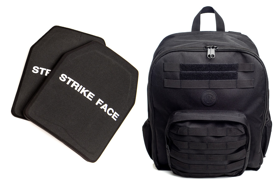Military Tactical Bug Out Bulletproof Backpack + Level IIIa Package
