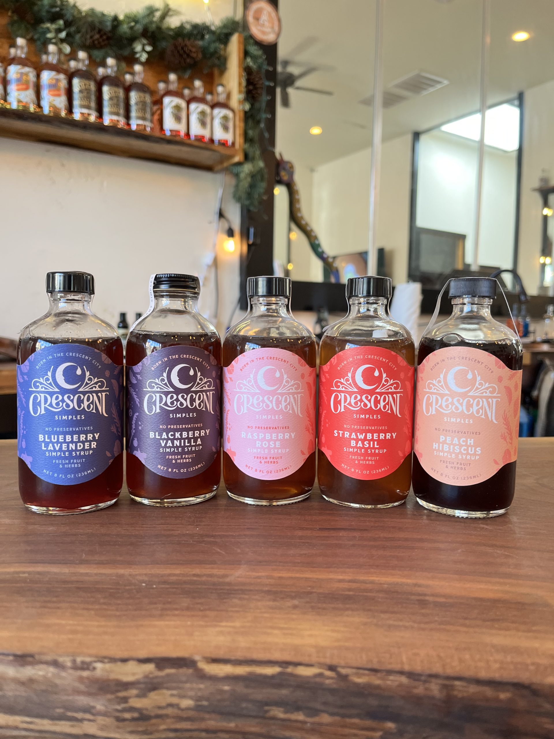 Crescent Simples Simple Syrups The Bullock Distillery