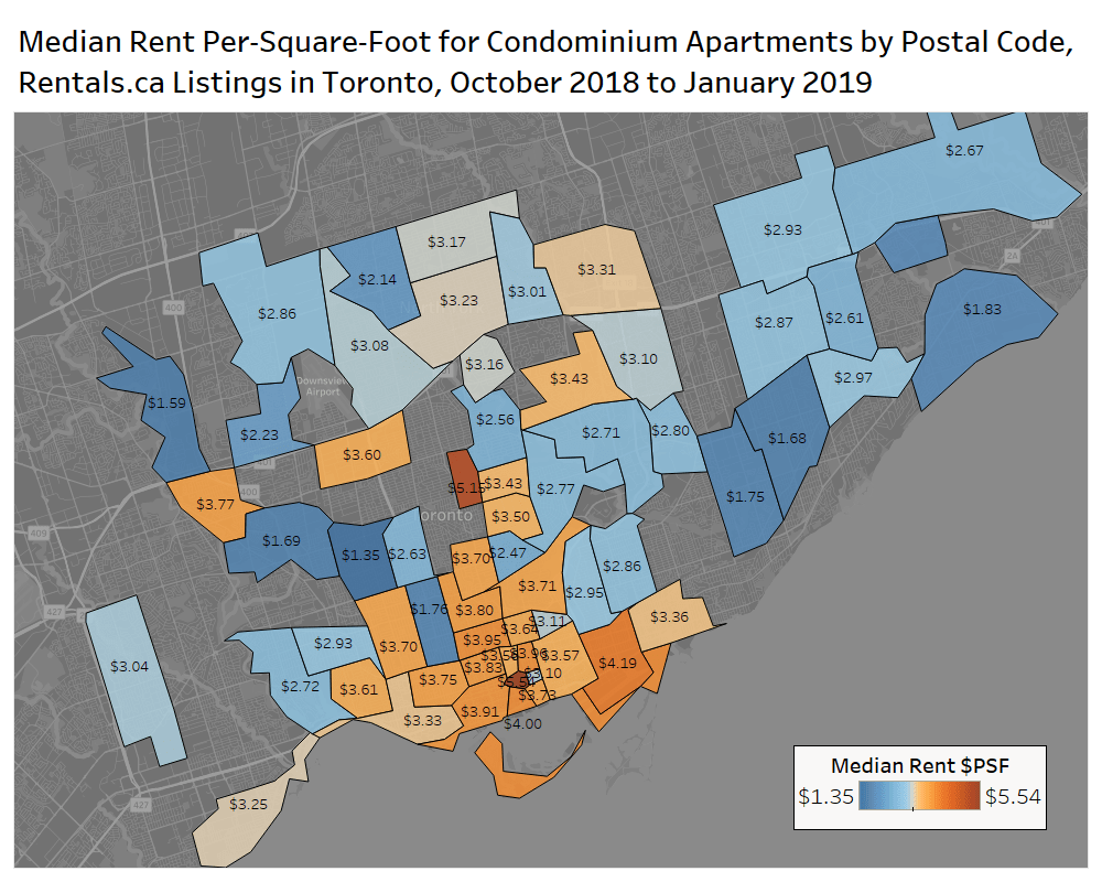 Toronto’s Rental Market in Maps Bullpen Consulting