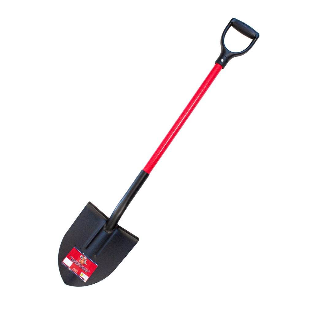 12Gauge Round Point Shovel with Fiberglass Handle Bully Tools, Inc.