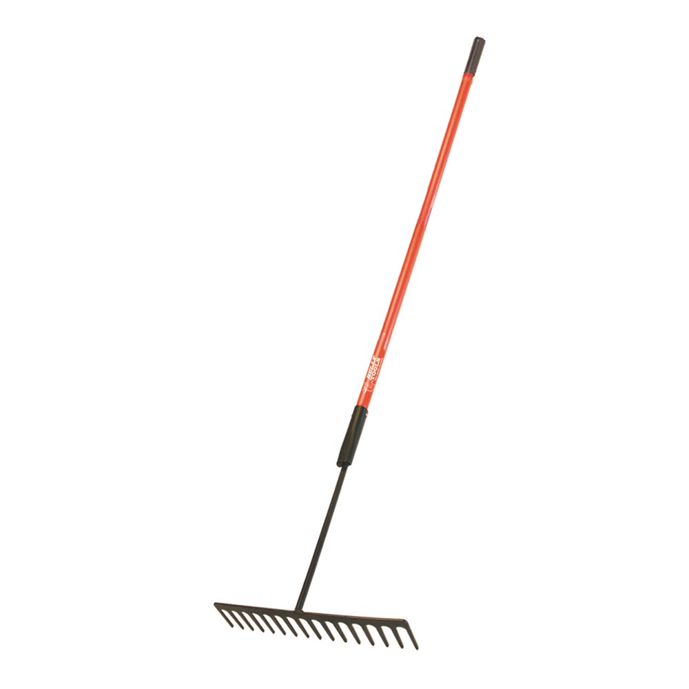 16" Asphalt Rake with Long Fiberglass Handle Bully Tools, Inc.