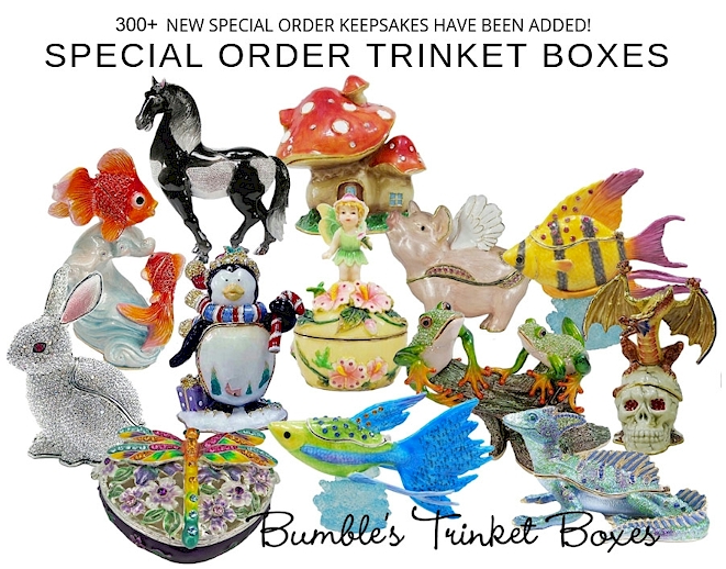 Hundreds of Trinket Boxes Enameled And Bejeweled Box Collection