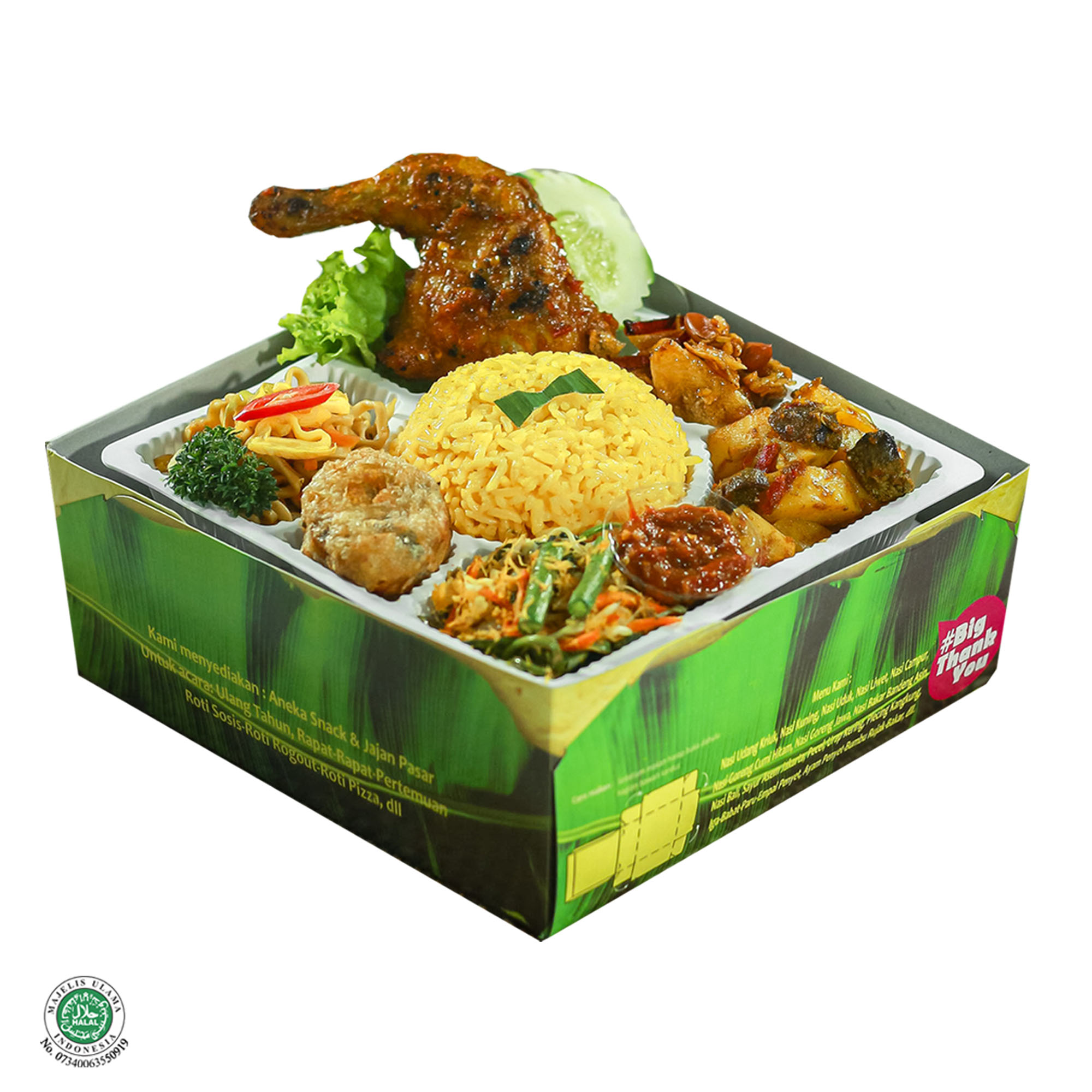 Nasi Kuning Lengkap Bu Mimin