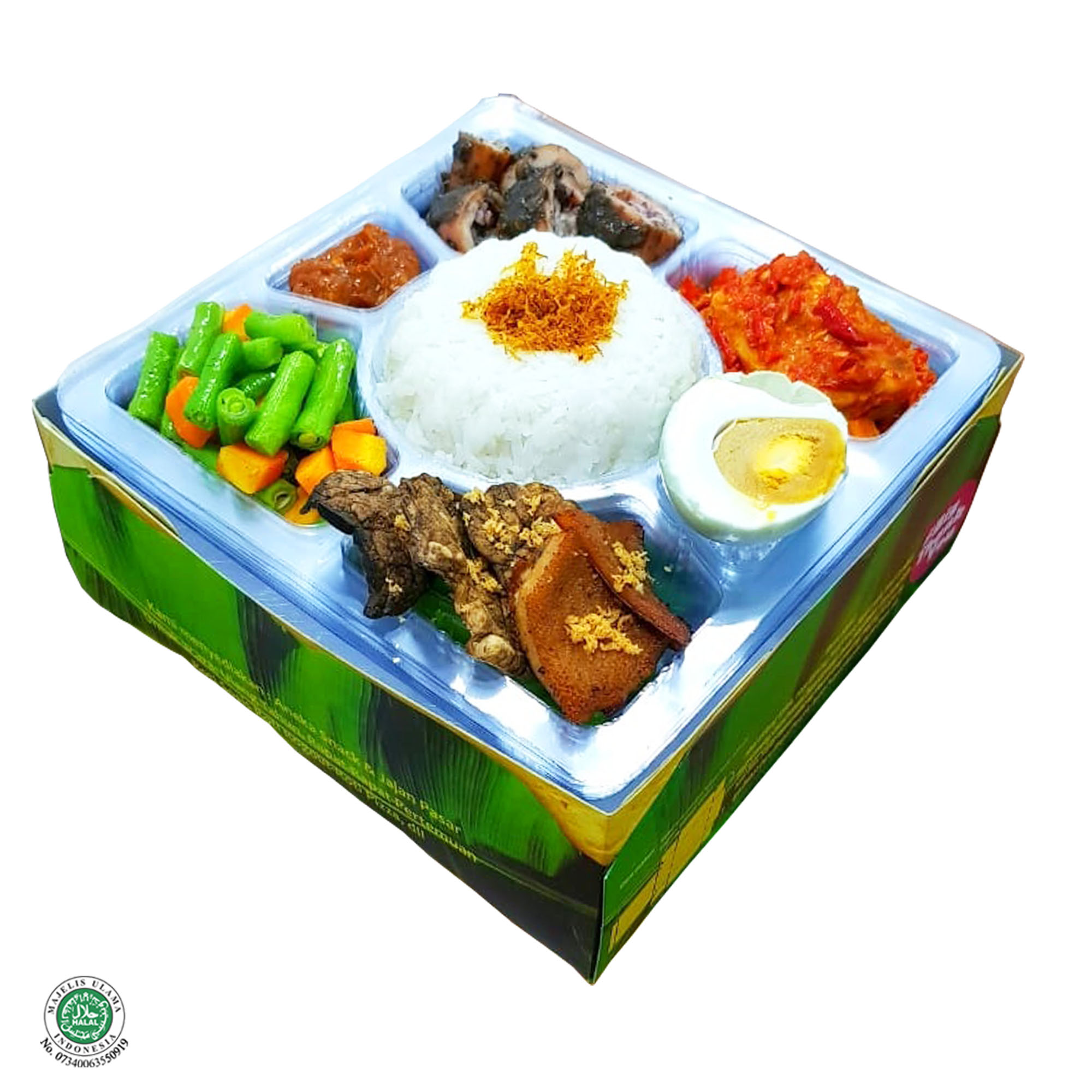 Nasi Kuning Lengkap Bu Mimin