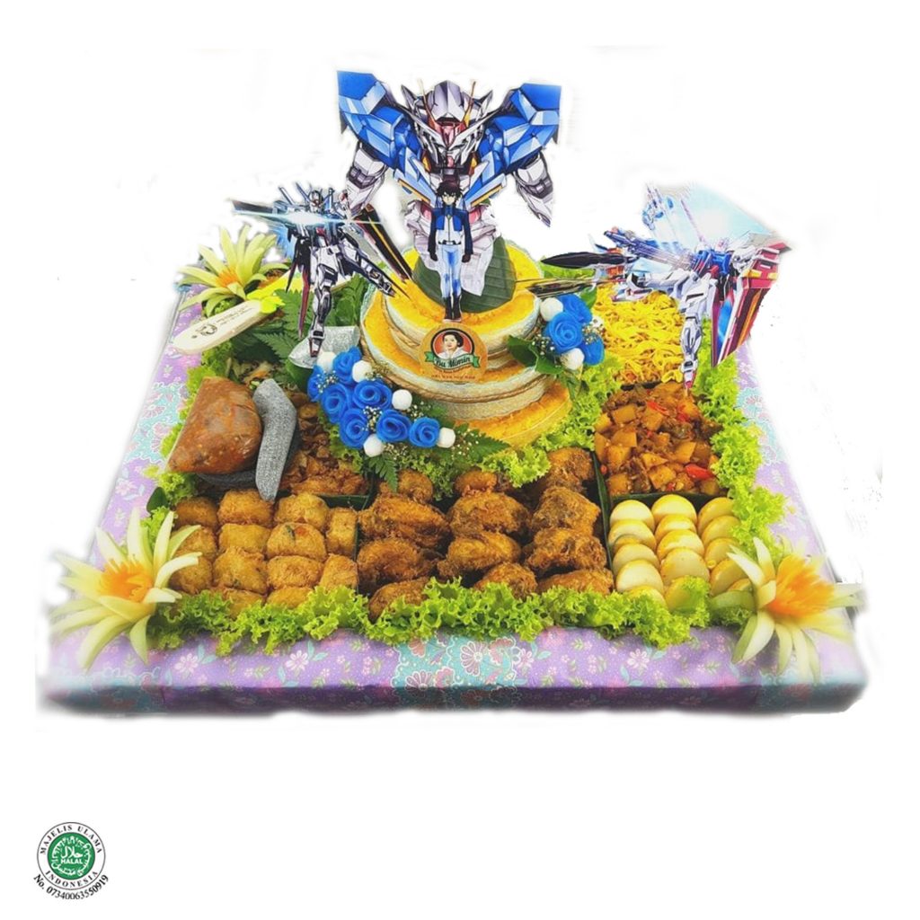 Tumpeng Kotak AnakAnak 20 Porsi Bu Mimin