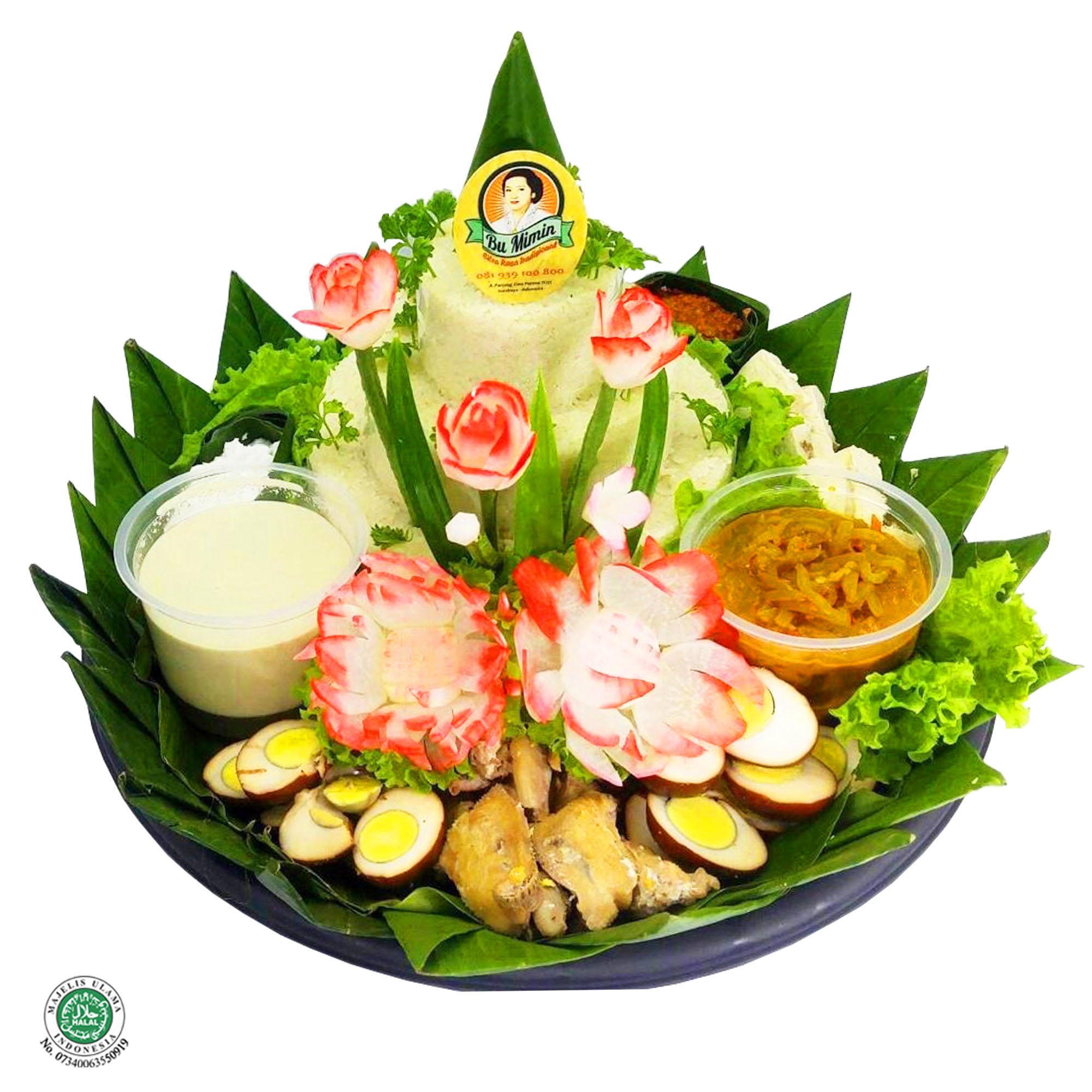 Tumpeng 10 Porsi Nasi Liwet Solo Bu Mimin