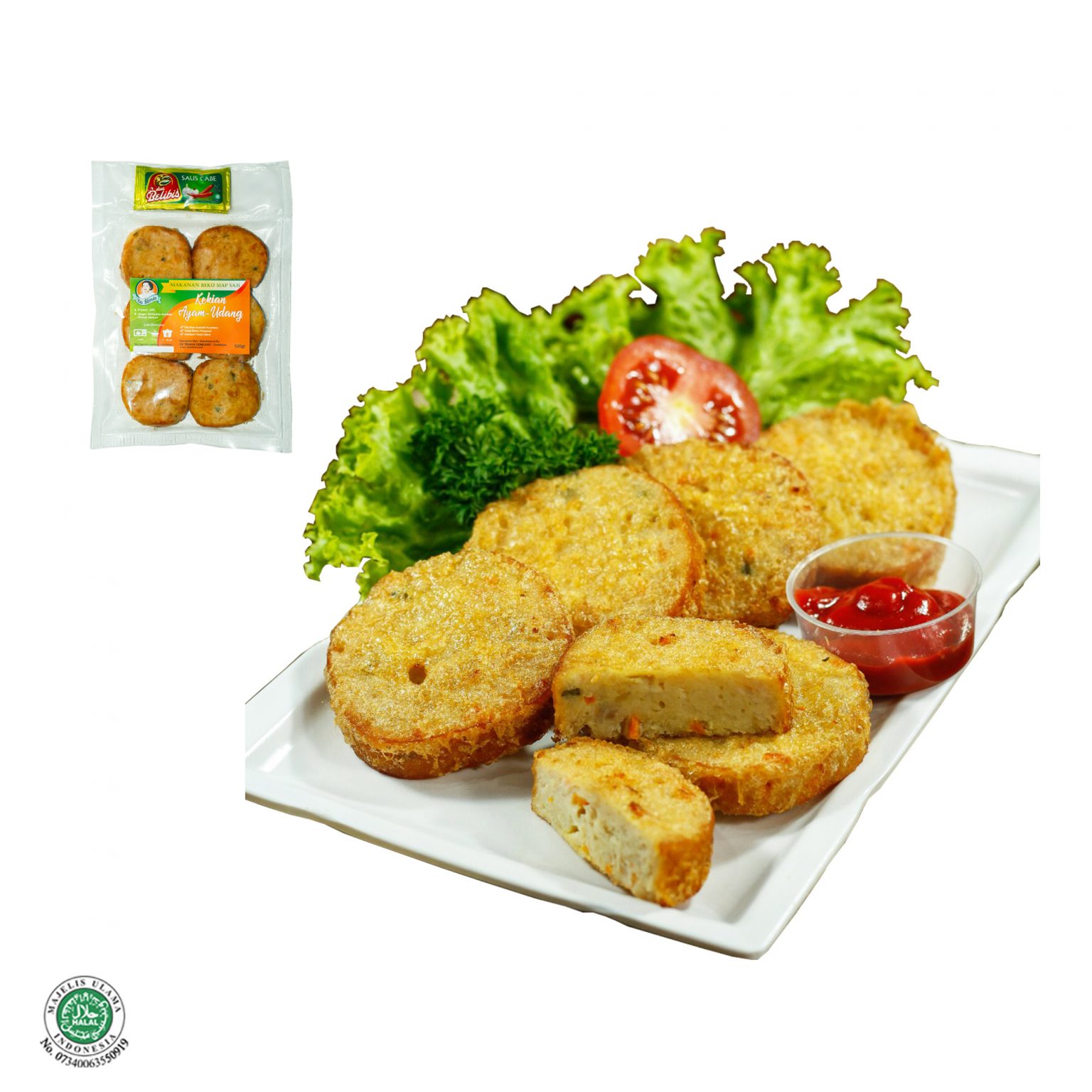 Fresh Frozen Food Kekian Ayam Udang Bu Mimin