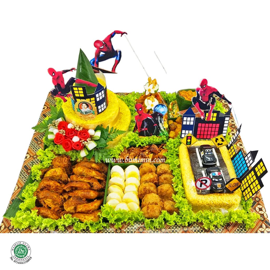Tumpeng Kotak AnakAnak 20 Porsi Bu Mimin