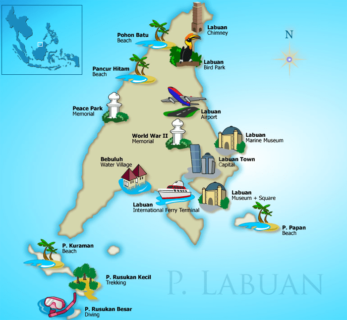 Brunei to Labuan by ferry
