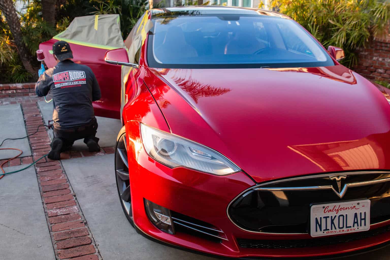 Why is Repairing a Dent on a Tesla so Expensive? Bumper Buddies