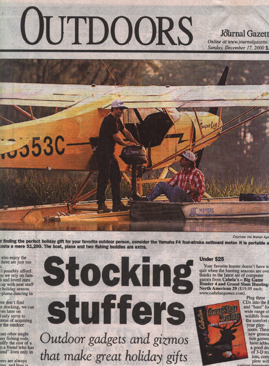 Outdoors Journal Gazette Cover The Bumper Dumper