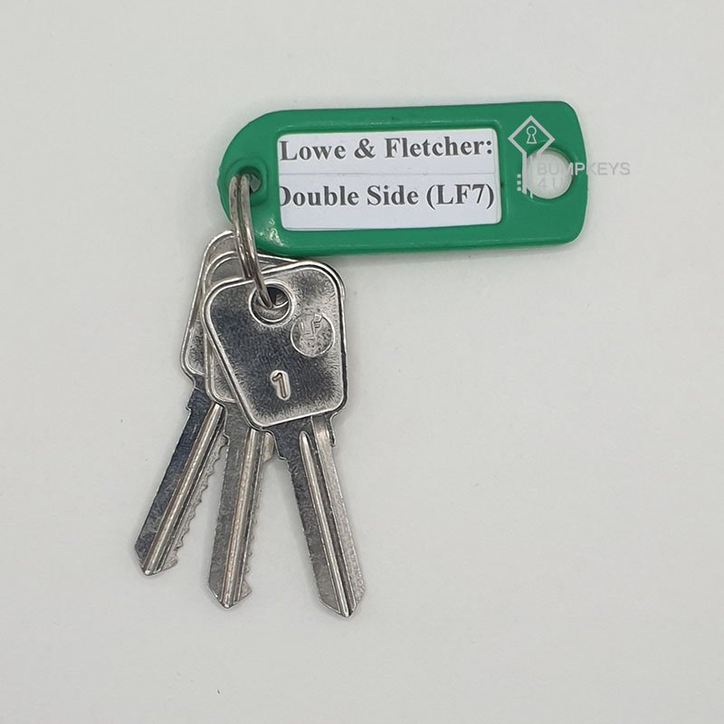 Lowe & Fletcher Double Side (LF7) Depth & Space Keys BumpKeys4U