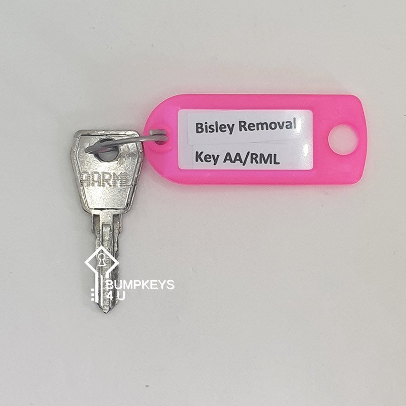 Bisley AA Series Removal Key AA/RML BumpKeys4U