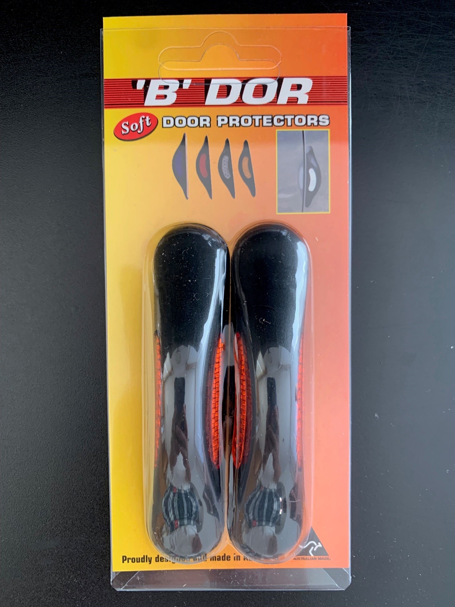 NEW Door Protector with Safety Reflectors (red) Bump Products