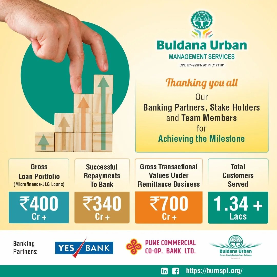 Achieving the Milestone Buldana Urban Managment Services Private Limited