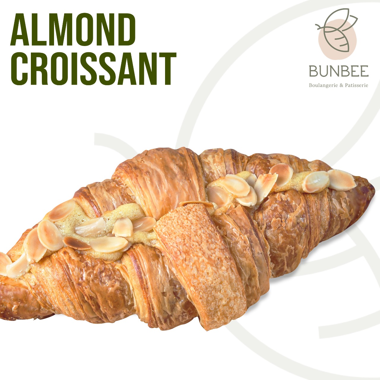 Almond Croissant bunbeeid